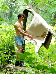 Daniel and Dominik outdoor fuck