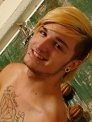 Emo Twink With Tats