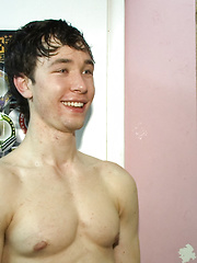 Horny crowd jumps on a ripped stud in a skate shop