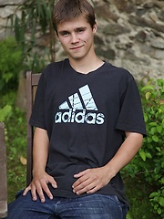 Peter Bass strips and masturbates outdoors.