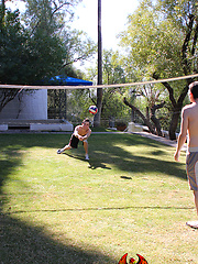 Dustin Fitch and Joey Perelli outdoor sex