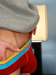 Straight, Tall & Lean Young Charlie & his 1st Anal Experience - Fingers & Vibrates his Hole!