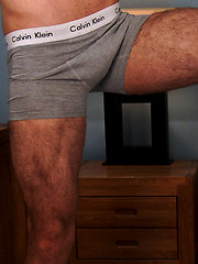 Cheeky Young Straight Pup Cole Shows his Muscular Hairy Body & Rock Solid Uncut Cock!