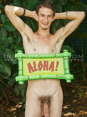 Cute 10" Adam is Back! Celebrate Pride Month with Bisexual College Twink: Opens Hole x2, Pees, Works & Sprays Belly in Hawaii!