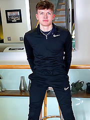 Young Lean Teen Shows off his Body & Wanks his Uncut Cock & Shoots his Load!