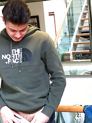 Young Straight & Horny Motorsport Racer Jack Stewart gets Manhandled & Shoots his Load!