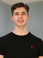 Straight Young Athletic Ryan's 1st Ever Man Wank & Shoots a Big Load of Jizz!