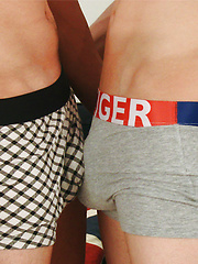 Straight Lads Finn & Dominic Wank Each Other's Big Uncut Cocks & Shoot their Loads!