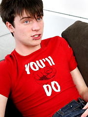 Danny Star blows his load allover his tummy