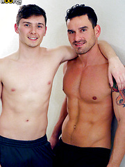 Tattoo STUD Blake Jackson FUCKS Uncut Twink Neal Peterson