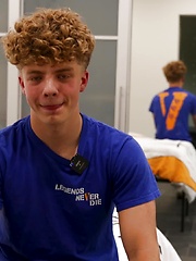 Young Harlow's Hot Debut! Nervous but Blows A Massive Load!